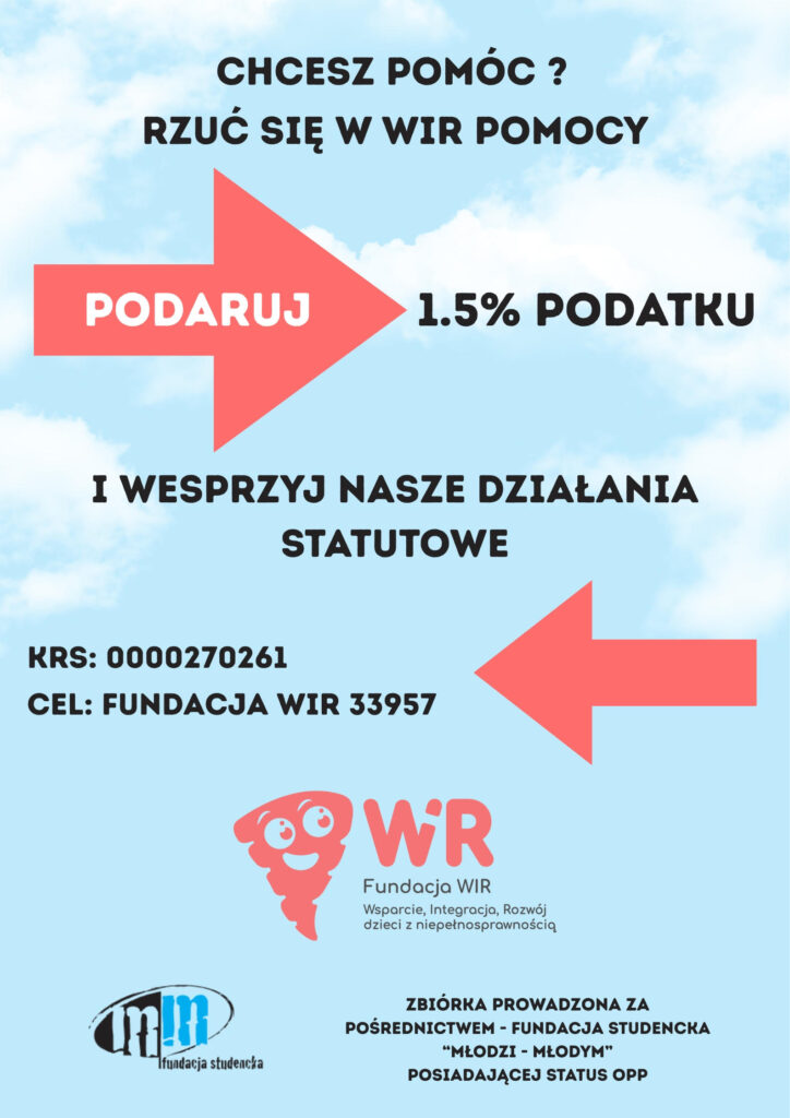 Chcesz pomóc? Rzuć się w WIR pomocy!